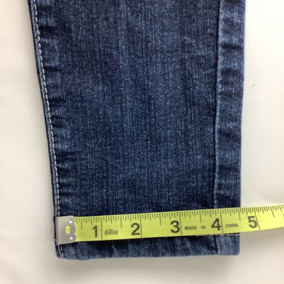 Premium Spice Size 0 Skinny Jeans Rhinestones Stretch Denim - Picture 7 of 12